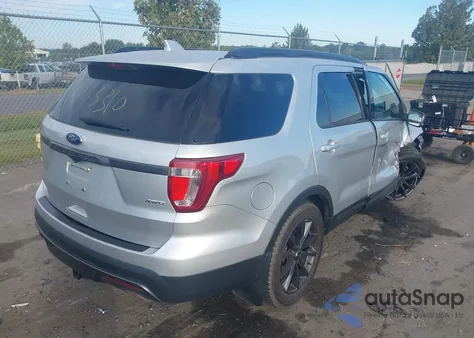 2017 Ford Explorer Xlt z USA, uszkodzony, nr VIN 1FM5K8D84HGE32426